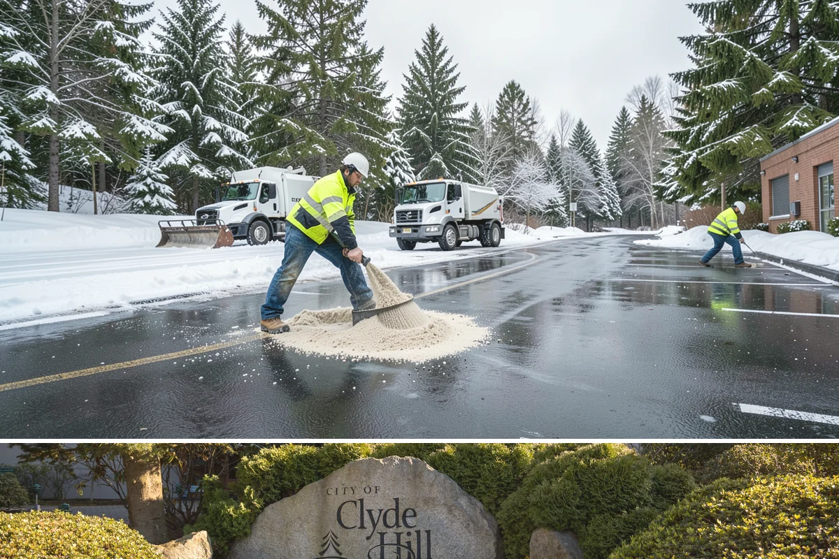 Walkway Snow Removal in Clyde Hill, King County, WA - Arrange coverage in autumn so your garden paths are on our list before the first foothill freeze reaches the lowlands.