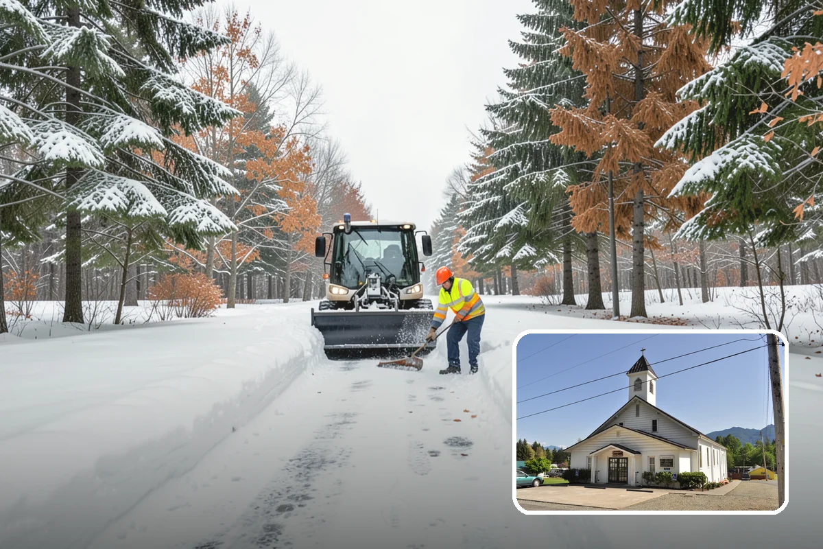 Walkway Snow Removal in Concrete, Skagit County, WA - Preserves delicate paver and stamped surfaces from equipment damage