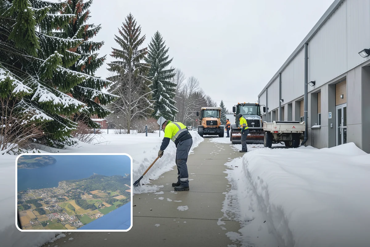 Walkway Snow Removal in Coupeville, Island County, WA - Preserves delicate paver and stamped surfaces from equipment damage