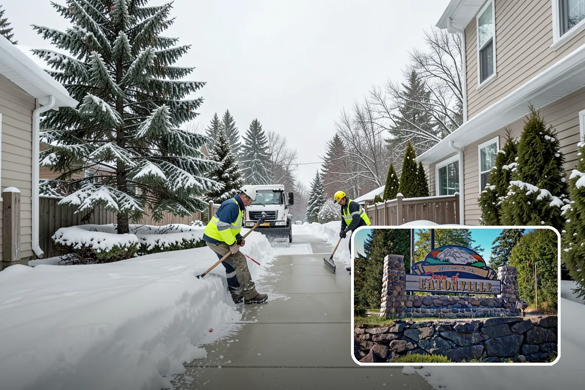 Walkway Snow Removal in Eatonville, Pierce County, WA - Preserves delicate paver and stamped surfaces from equipment damage