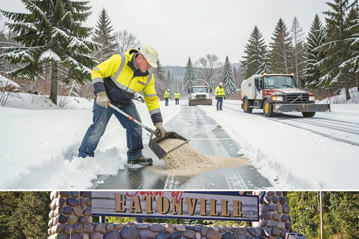 Walkway Snow Removal in Eatonville, Pierce County, WA - Arrange coverage in autumn so your garden paths are on our list before the first foothill freeze reaches the lowlands.