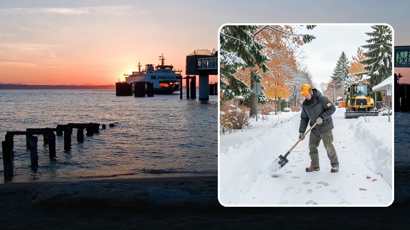 Walkway Snow Removal in Edmonds, Snohomish County, WA - We clear the private paths that connect your gate, garden, and doors so every route through your yard stays usable.
