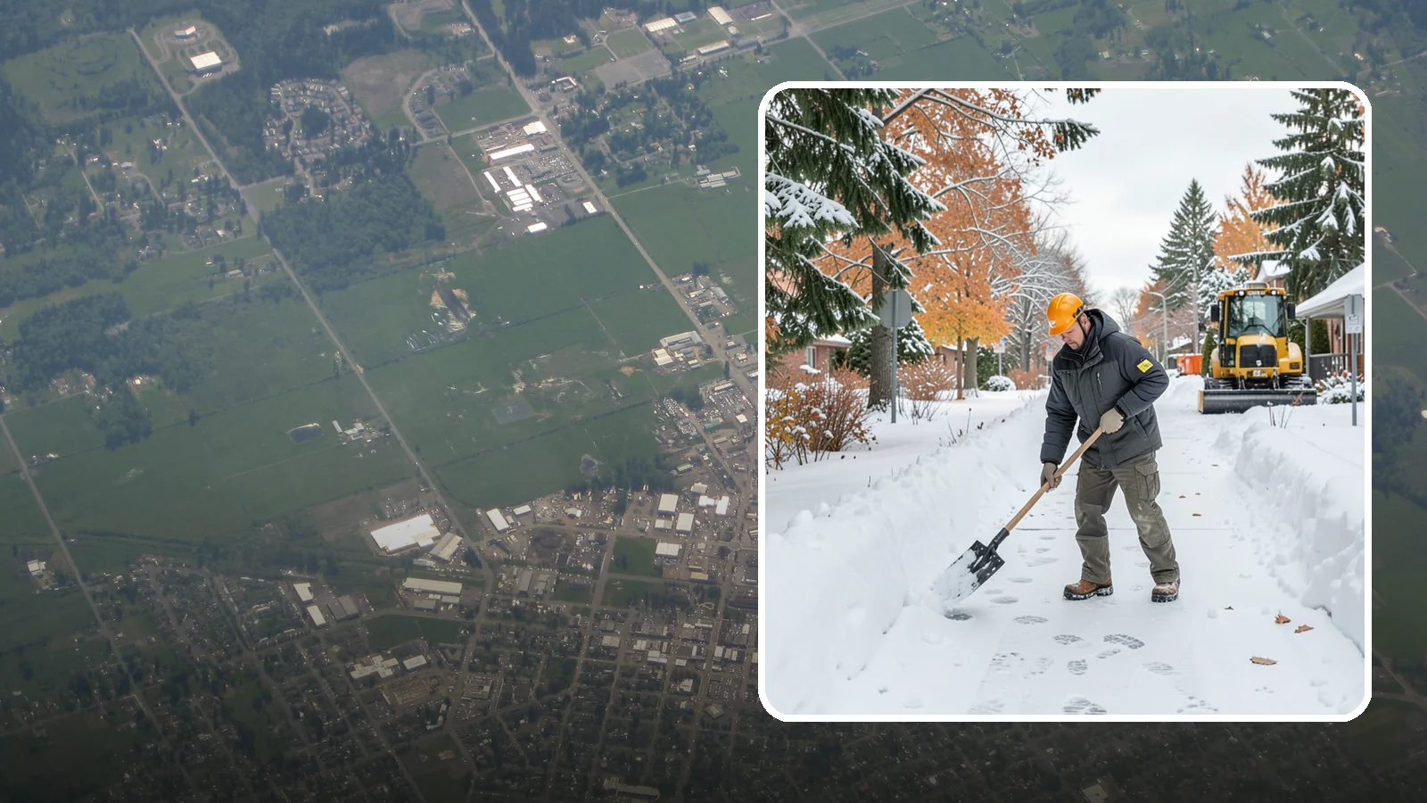 Walkway Snow Removal in Enumclaw, King County, WA - We clear the private paths that connect your gate, garden, and doors so every route through your yard stays usable.