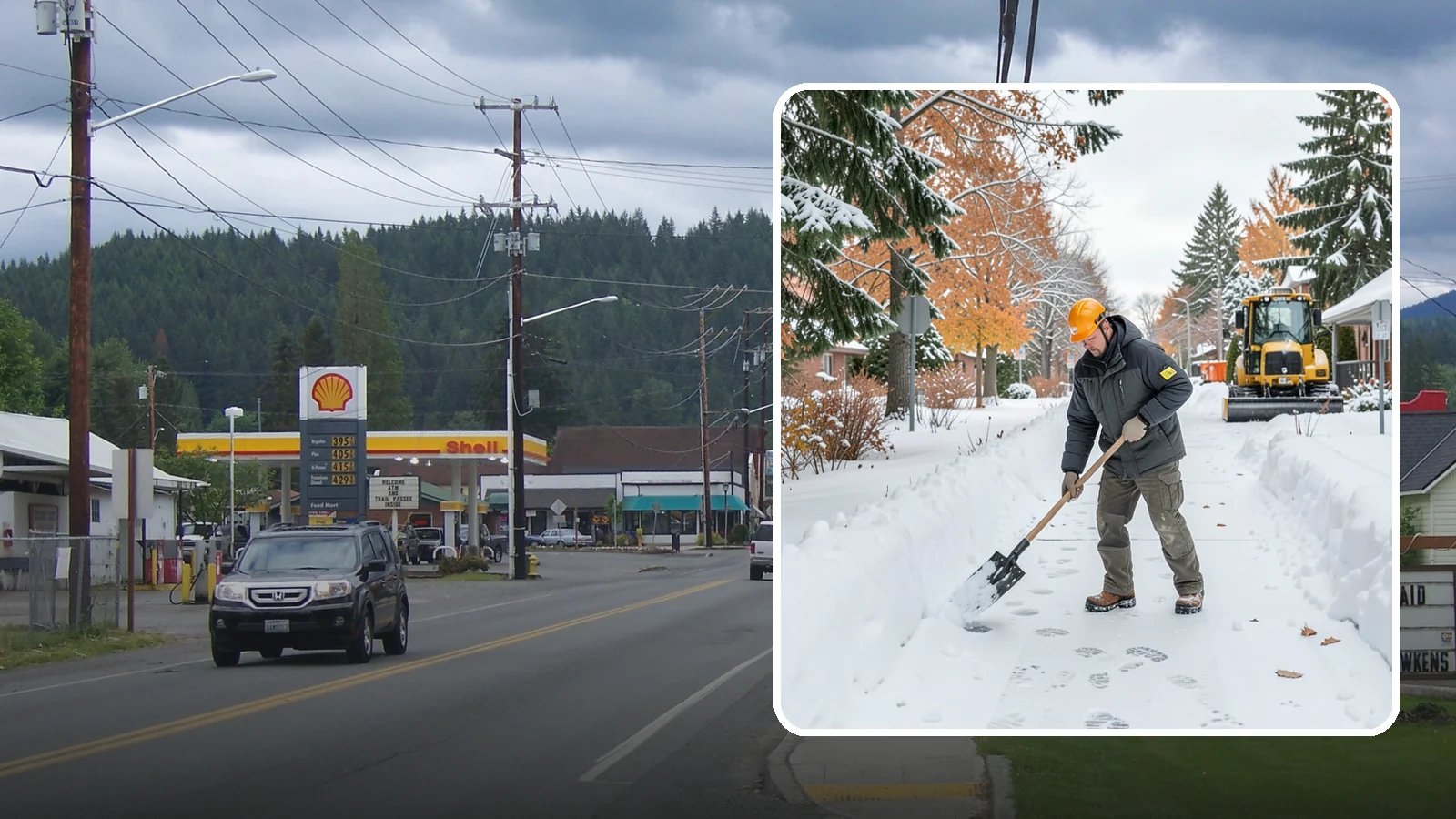 Walkway Snow Removal in Granite Falls, Snohomish County, WA - We clear the private paths that connect your gate, garden, and doors so every route through your yard stays usable.