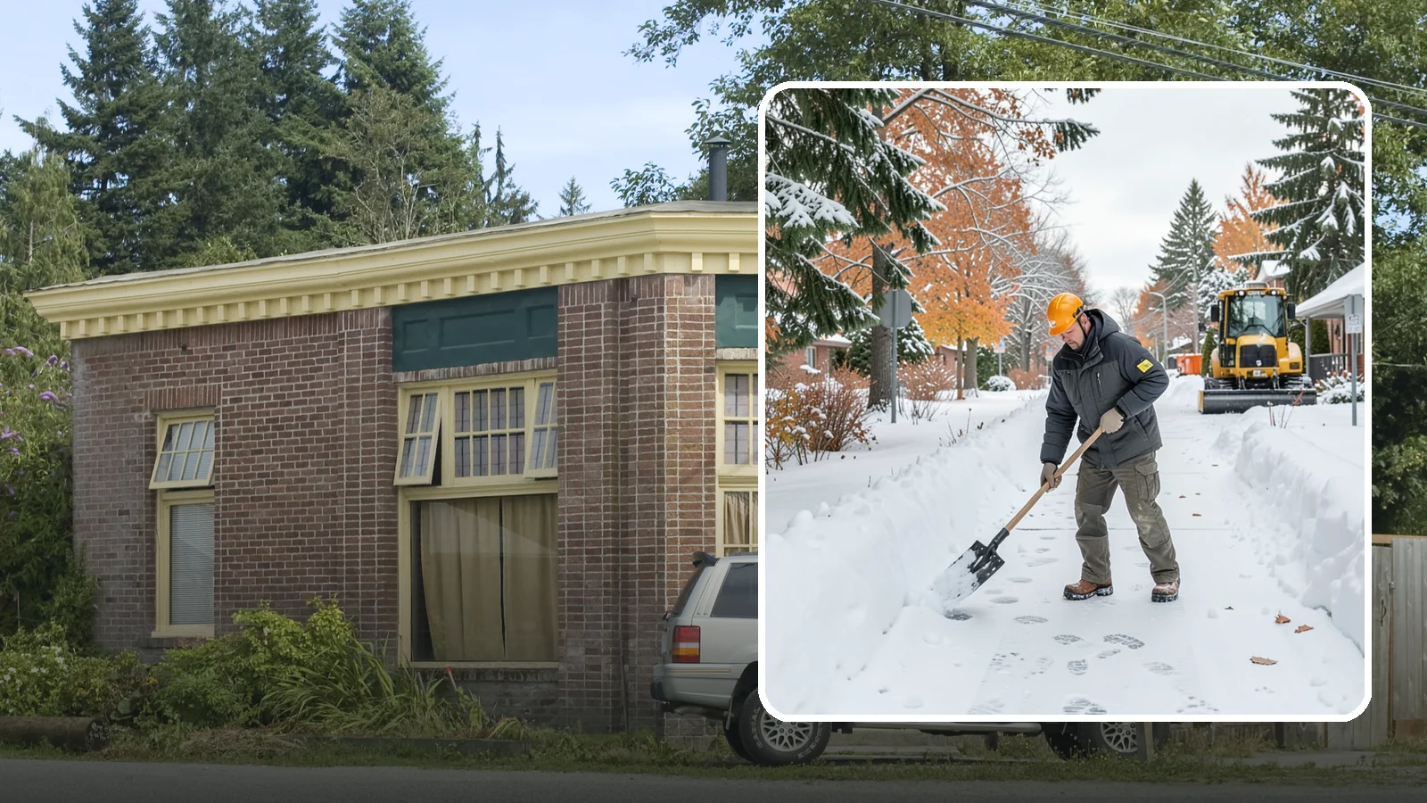 Walkway Snow Removal in Hamilton, Skagit County, WA - We clear the private paths that connect your gate, garden, and doors so every route through your yard stays usable.