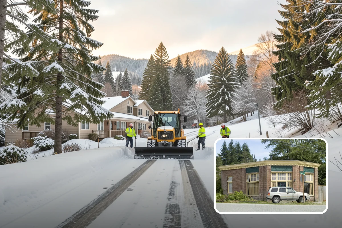Walkway Snow Removal in Hamilton, Skagit County, WA - Preserves delicate paver and stamped surfaces from equipment damage