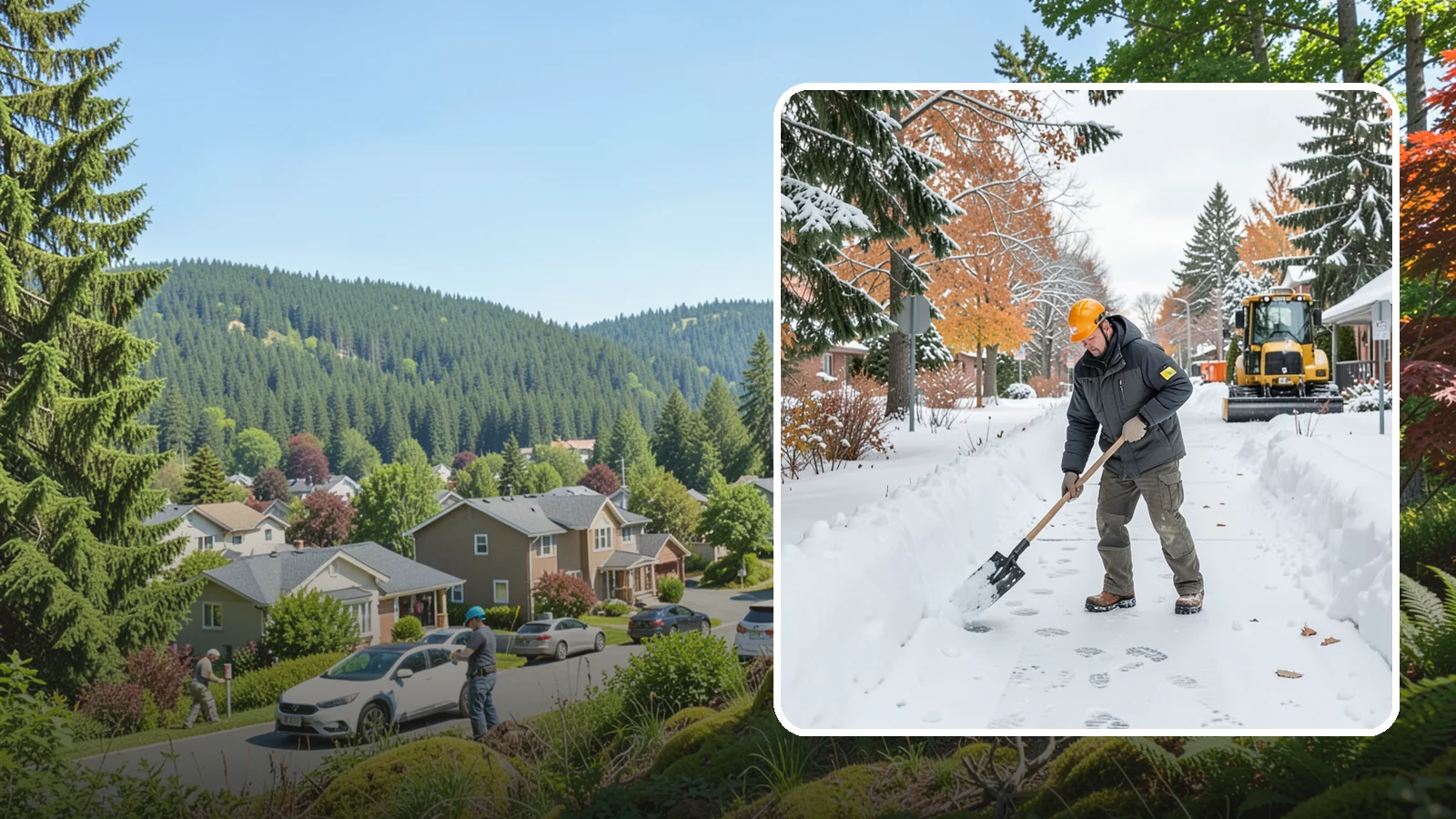Walkway Snow Removal in Index, Snohomish County, WA - We clear the private paths that connect your gate, garden, and doors so every route through your yard stays usable.