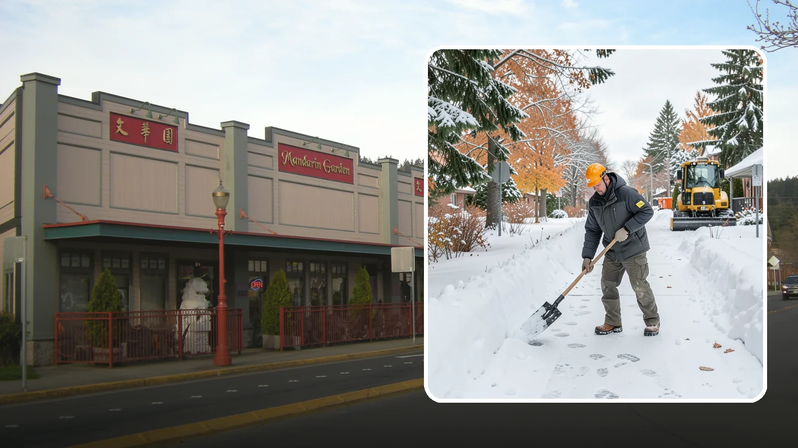 Walkway Snow Removal in Issaquah, King County, WA - We clear the private paths that connect your gate, garden, and doors so every route through your yard stays usable.