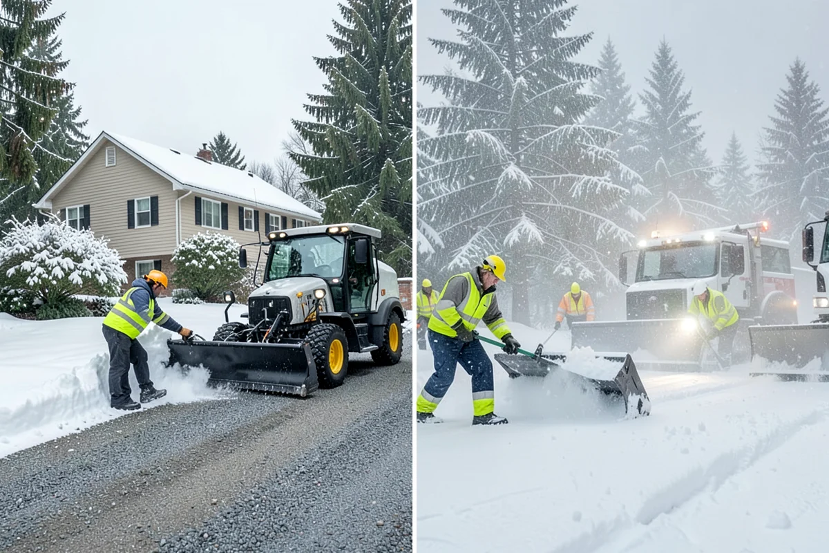 Walkway Snow Removal in Kenmore, King County, WA - We walk the property to map every connecting path