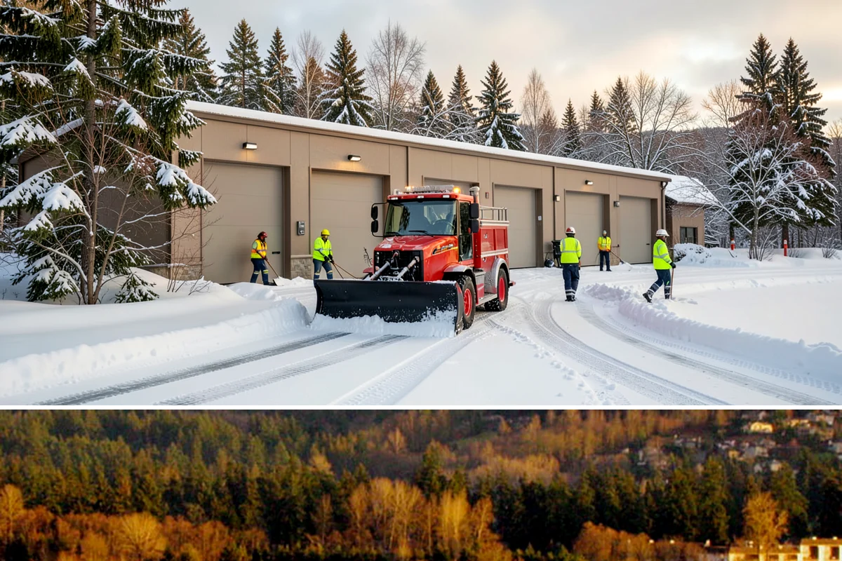 Walkway Snow Removal in Kenmore, King County, WA - Arrange coverage in autumn so your garden paths are on our list before the first foothill freeze reaches the lowlands.
