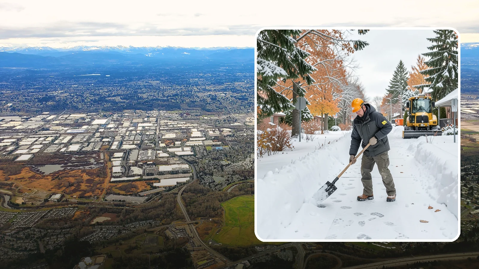 Walkway Snow Removal in Kent, King County, WA - We clear the private paths that connect your gate, garden, and doors so every route through your yard stays usable.