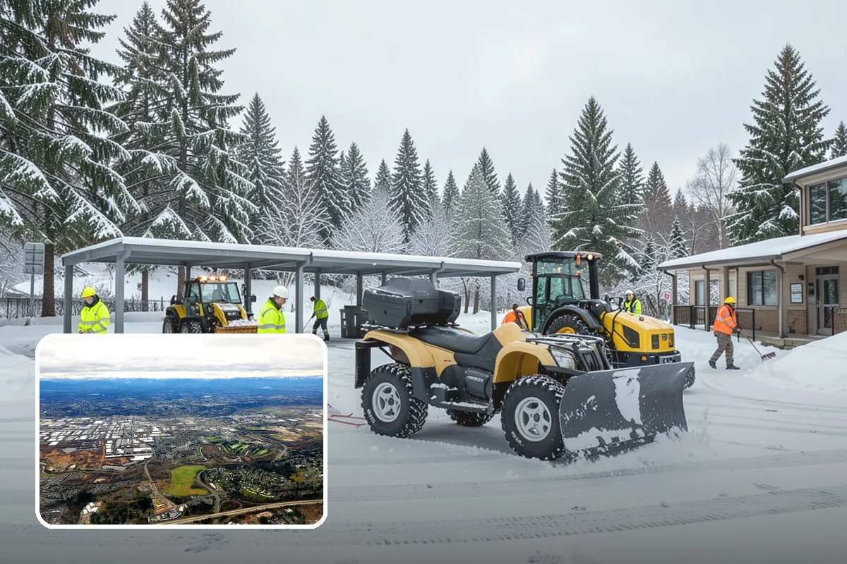 Walkway Snow Removal in Kent, King County, WA - Preserves delicate paver and stamped surfaces from equipment damage