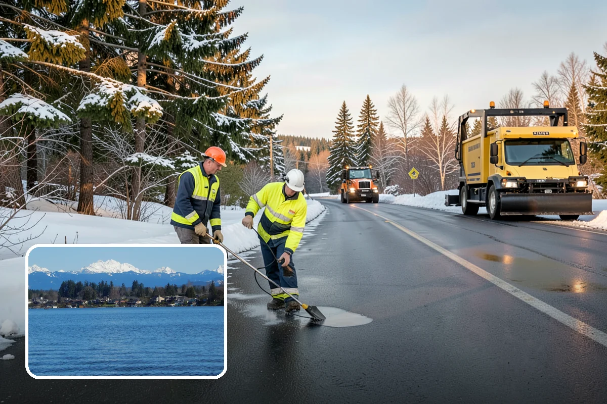 Walkway Snow Removal in Lake Stevens, Snohomish County, WA - Preserves delicate paver and stamped surfaces from equipment damage