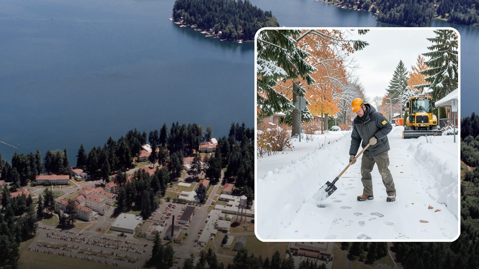 Walkway Snow Removal in Lakewood, Pierce County, WA - We clear the private paths that connect your gate, garden, and doors so every route through your yard stays usable.