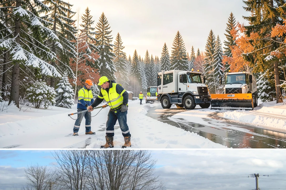 Walkway Snow Removal in Langley, Island County, WA - Arrange coverage in autumn so your garden paths are on our list before the first foothill freeze reaches the lowlands.