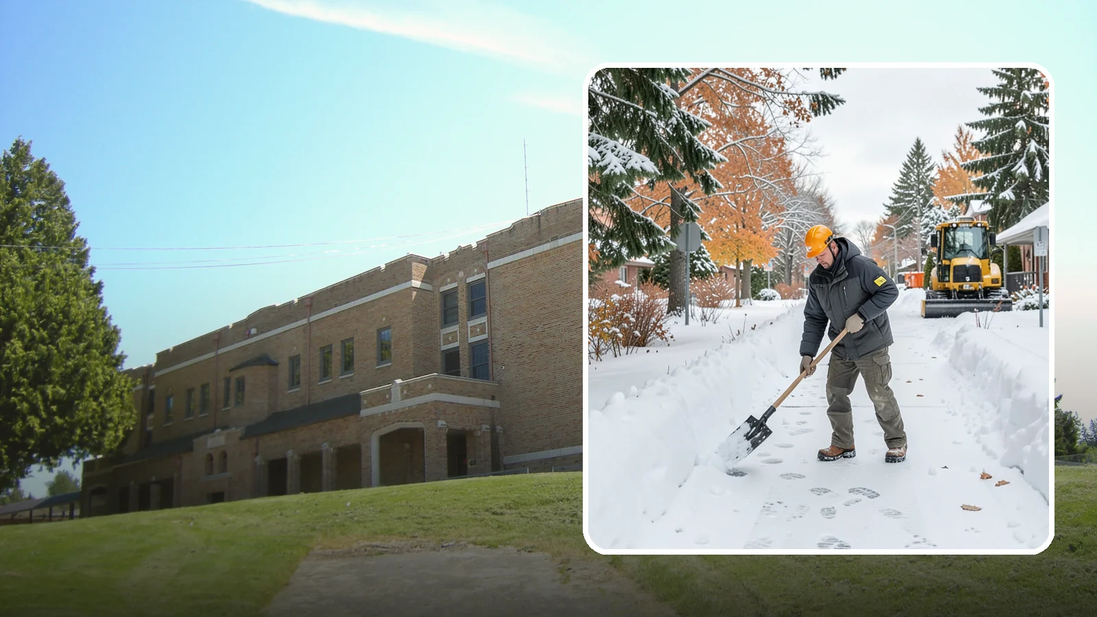 Walkway Snow Removal in Maple Valley, King County, WA - We clear the private paths that connect your gate, garden, and doors so every route through your yard stays usable.