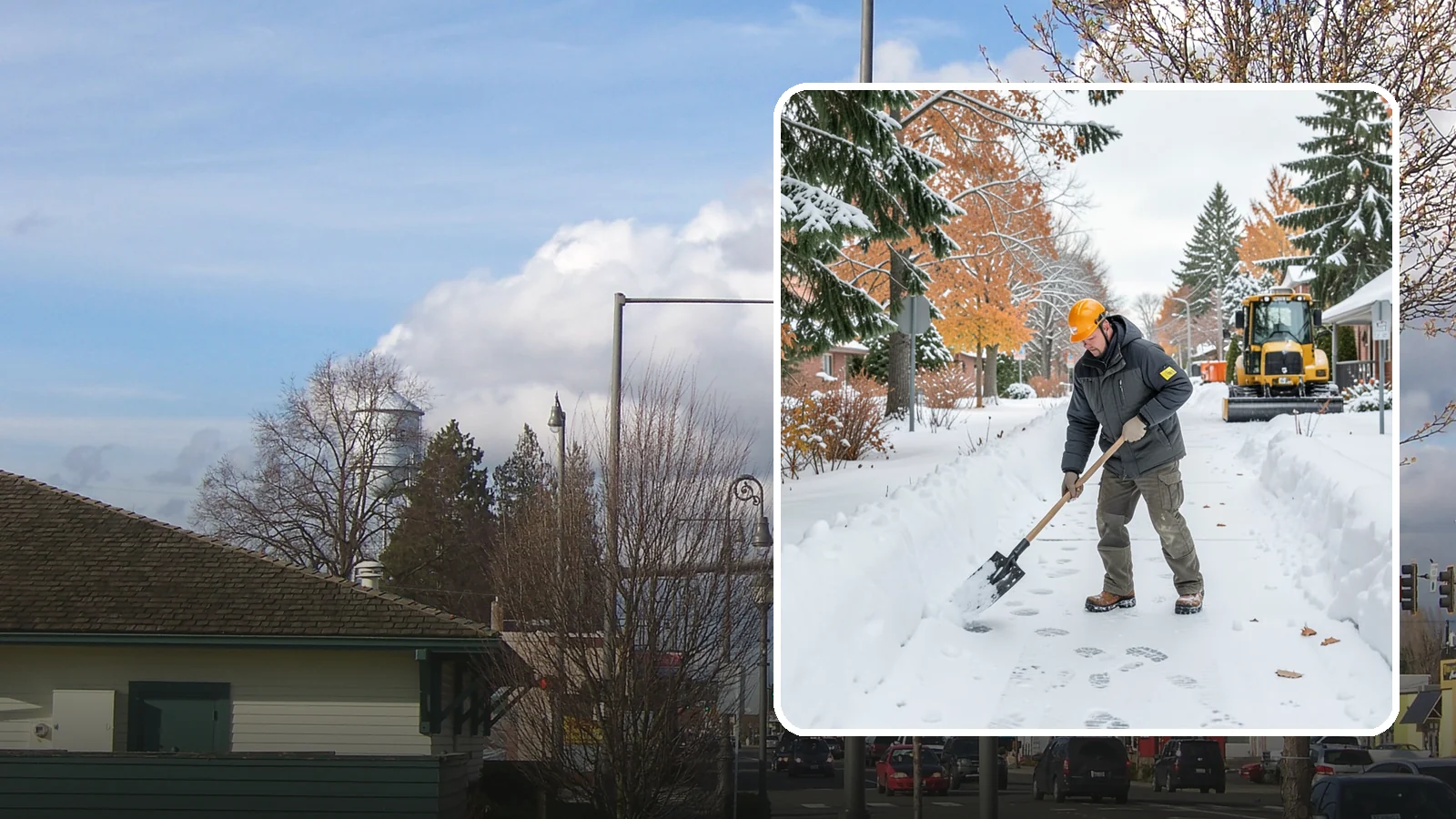 Walkway Snow Removal in Marysville, Snohomish County, WA - We clear the private paths that connect your gate, garden, and doors so every route through your yard stays usable.