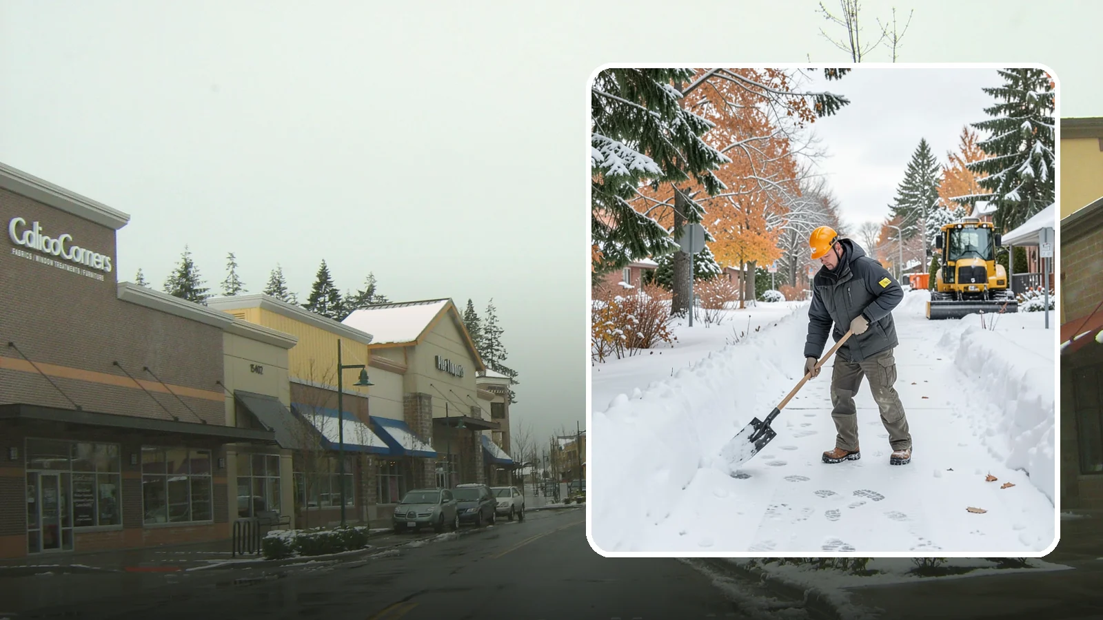 Walkway Snow Removal in Mill Creek, Snohomish County, WA - We clear the private paths that connect your gate, garden, and doors so every route through your yard stays usable.