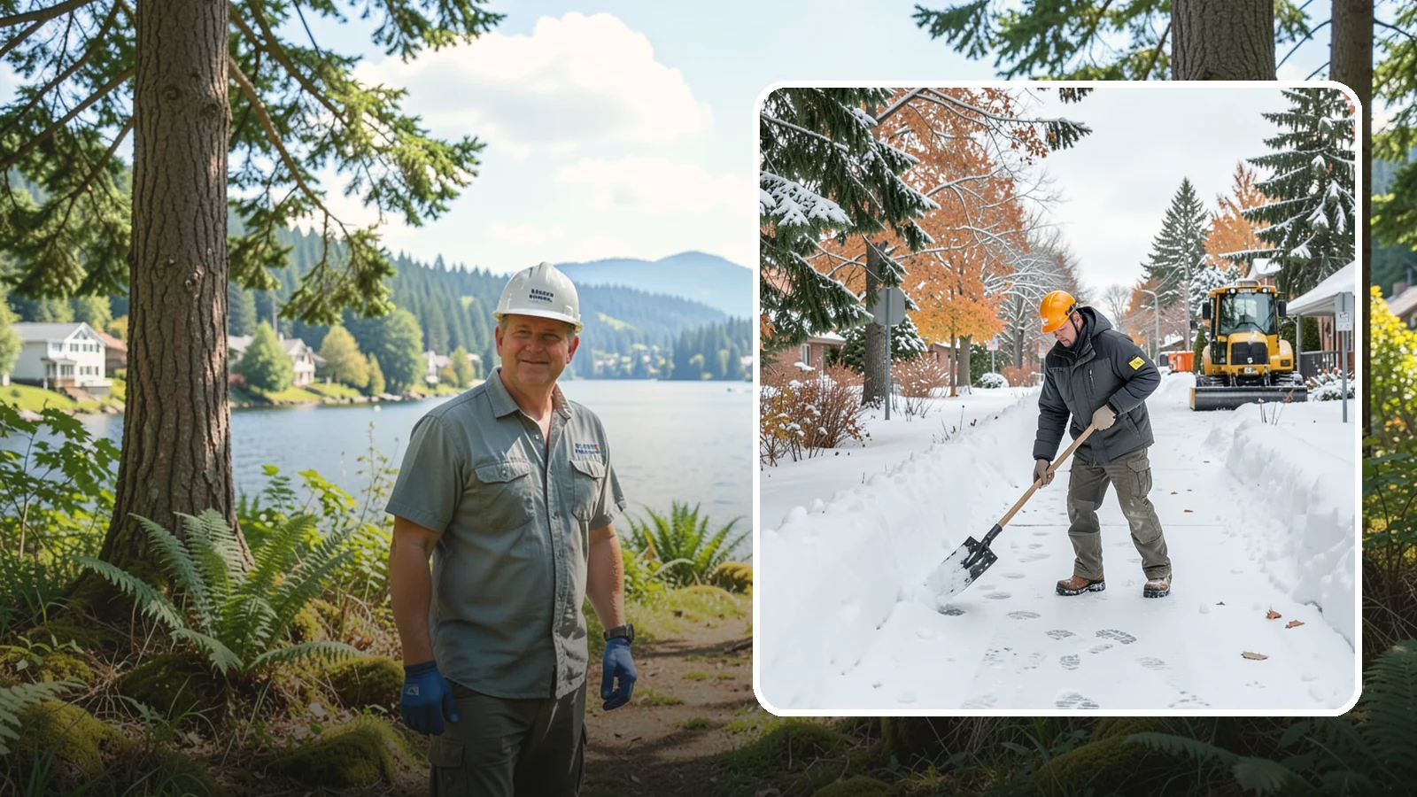 Walkway Snow Removal in Milton, King County, WA - We clear the private paths that connect your gate, garden, and doors so every route through your yard stays usable.