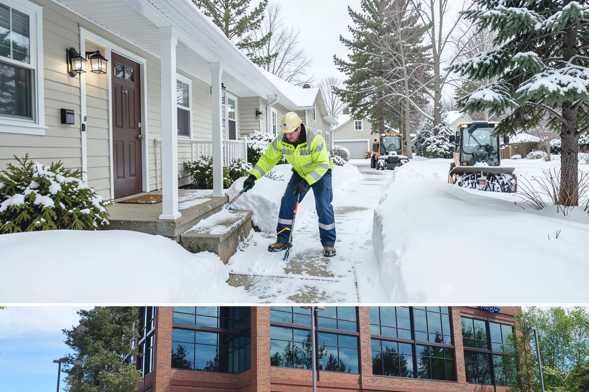 Walkway Snow Removal in Mountlake Terrace, Snohomish County, WA - Arrange coverage in autumn so your garden paths are on our list before the first foothill freeze reaches the lowlands.