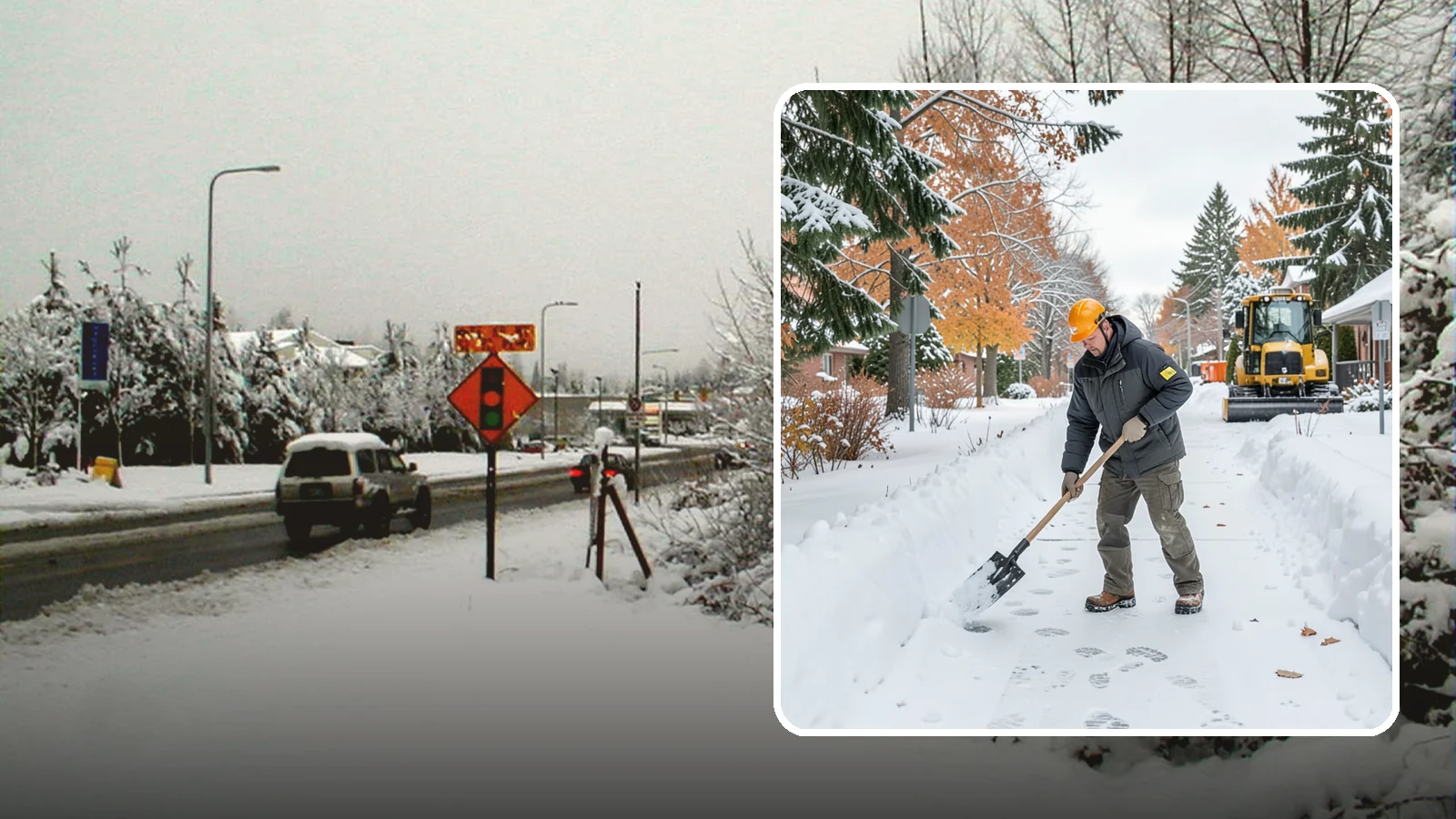 Walkway Snow Removal in Newcastle, King County, WA - We clear the private paths that connect your gate, garden, and doors so every route through your yard stays usable.