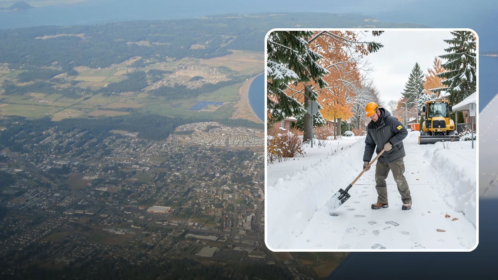 Walkway Snow Removal in Oak Harbor, Island County, WA - We clear the private paths that connect your gate, garden, and doors so every route through your yard stays usable.