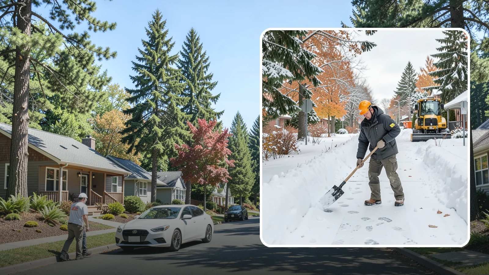 Walkway Snow Removal in Orting, Pierce County, WA - We clear the private paths that connect your gate, garden, and doors so every route through your yard stays usable.