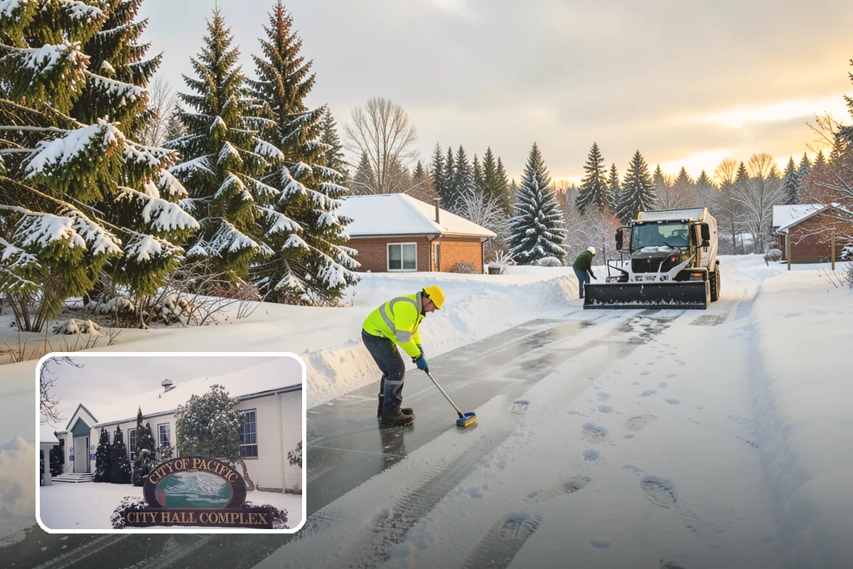 Walkway Snow Removal in Pacific, King County, WA - Preserves delicate paver and stamped surfaces from equipment damage