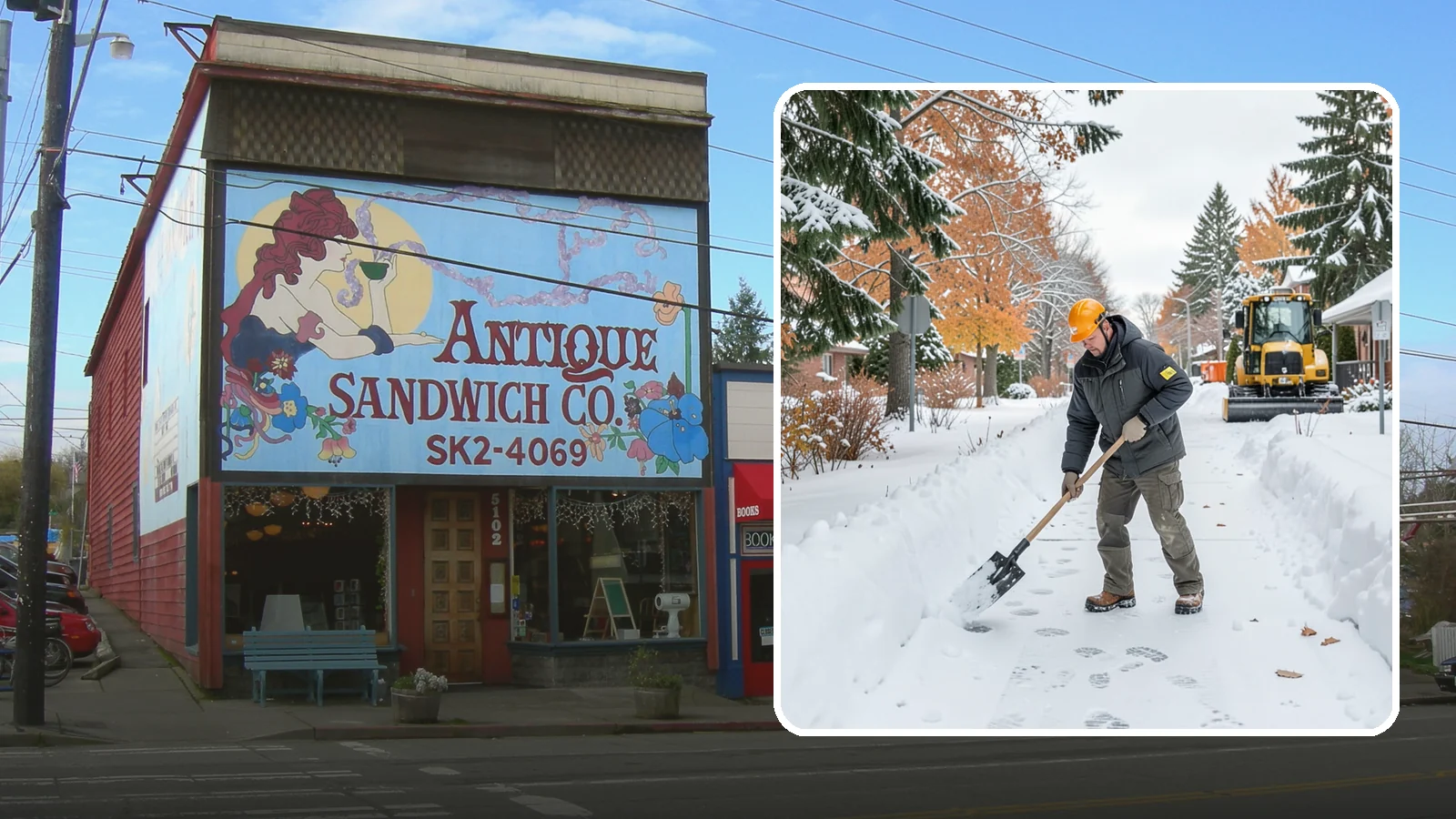 Walkway Snow Removal in Ruston, Pierce County, WA - We clear the private paths that connect your gate, garden, and doors so every route through your yard stays usable.