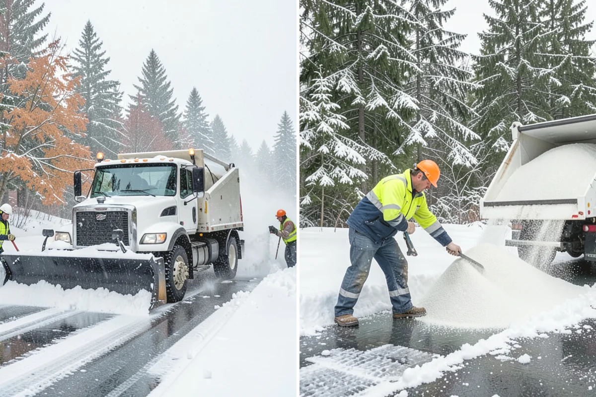 Walkway Snow Removal in Ruston, Pierce County, WA - We walk the property to map every connecting path