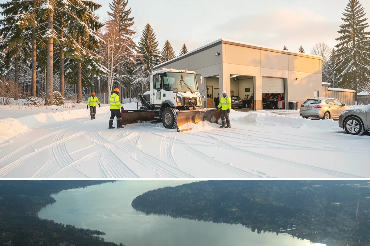 Walkway Snow Removal in Sammamish, King County, WA - Arrange coverage in autumn so your garden paths are on our list before the first foothill freeze reaches the lowlands.