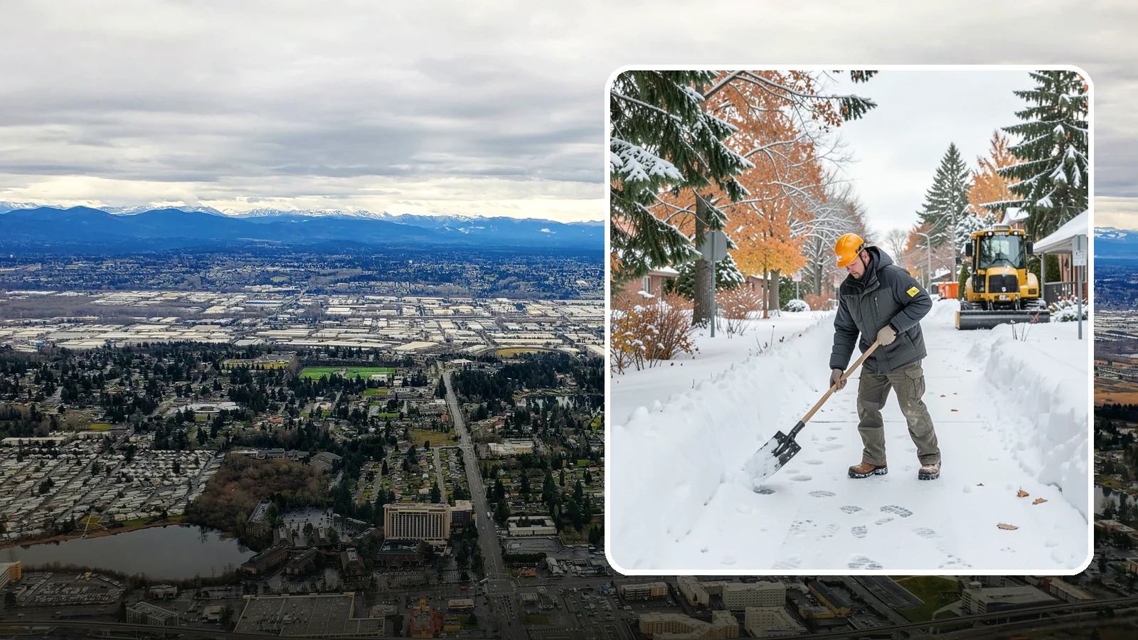Walkway Snow Removal in SeaTac, King County, WA - We clear the private paths that connect your gate, garden, and doors so every route through your yard stays usable.