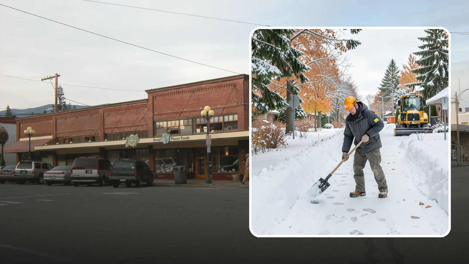 Walkway Snow Removal in Sedro-Woolley, Skagit County, WA - We clear the private paths that connect your gate, garden, and doors so every route through your yard stays usable.