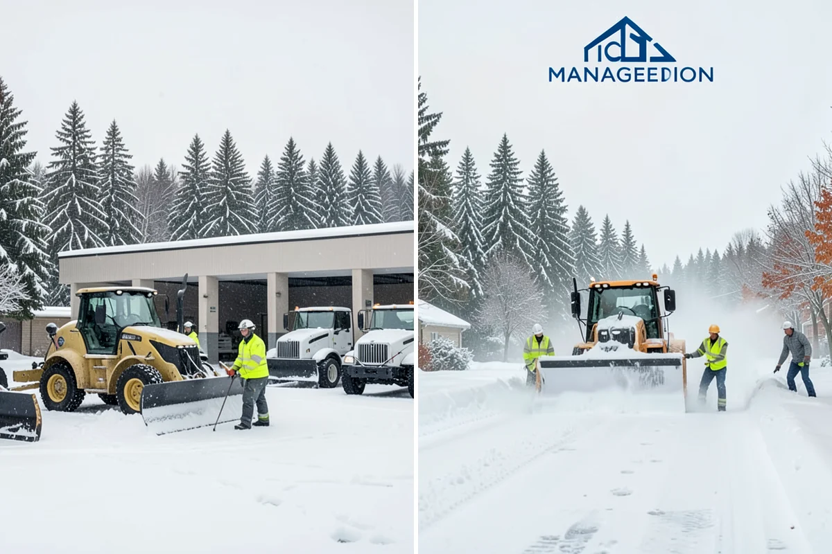 Walkway Snow Removal in Sedro-Woolley, Skagit County, WA - We walk the property to map every connecting path