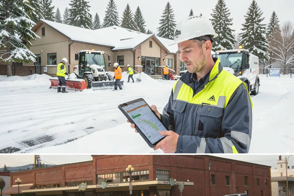 Walkway Snow Removal in Sedro-Woolley, Skagit County, WA - Arrange coverage in autumn so your garden paths are on our list before the first foothill freeze reaches the lowlands.