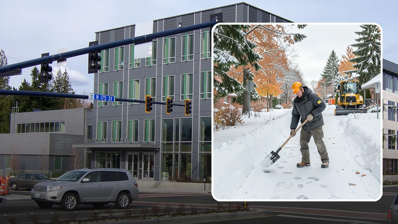 Walkway Snow Removal in Shoreline, King County, WA - We clear the private paths that connect your gate, garden, and doors so every route through your yard stays usable.