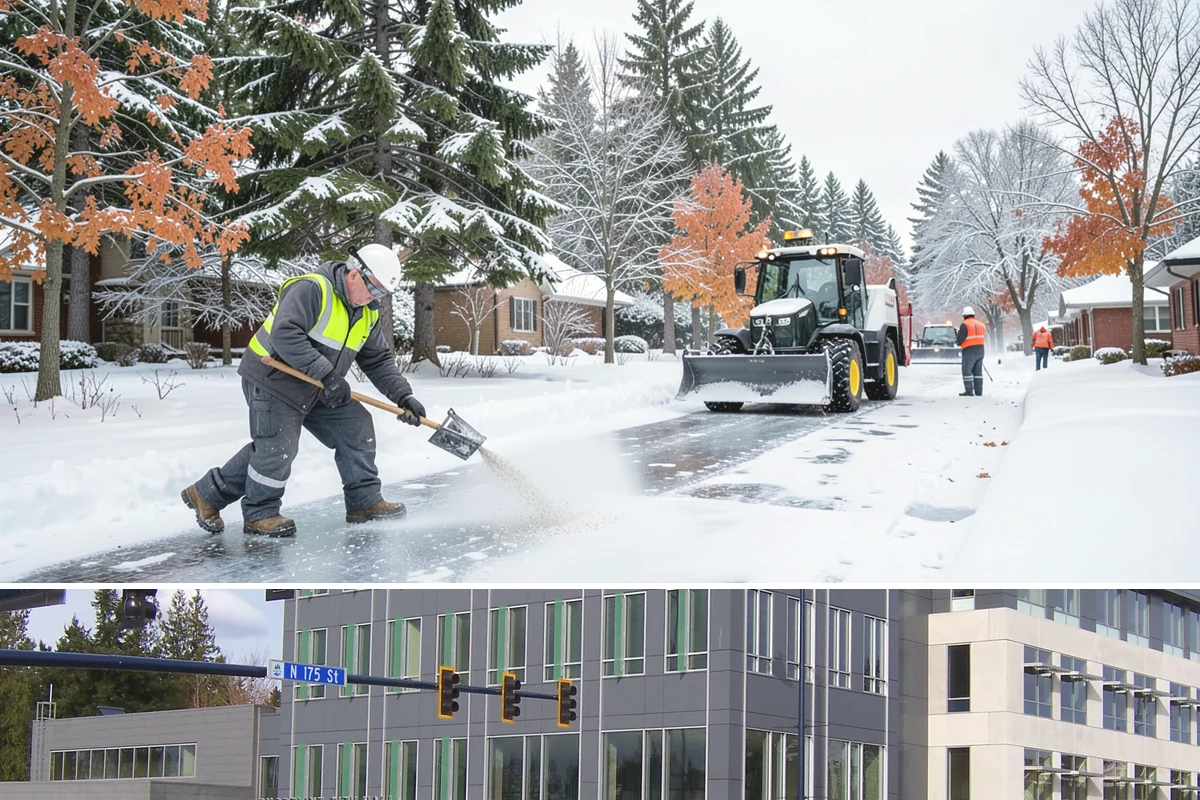 Walkway Snow Removal in Shoreline, King County, WA - Arrange coverage in autumn so your garden paths are on our list before the first foothill freeze reaches the lowlands.