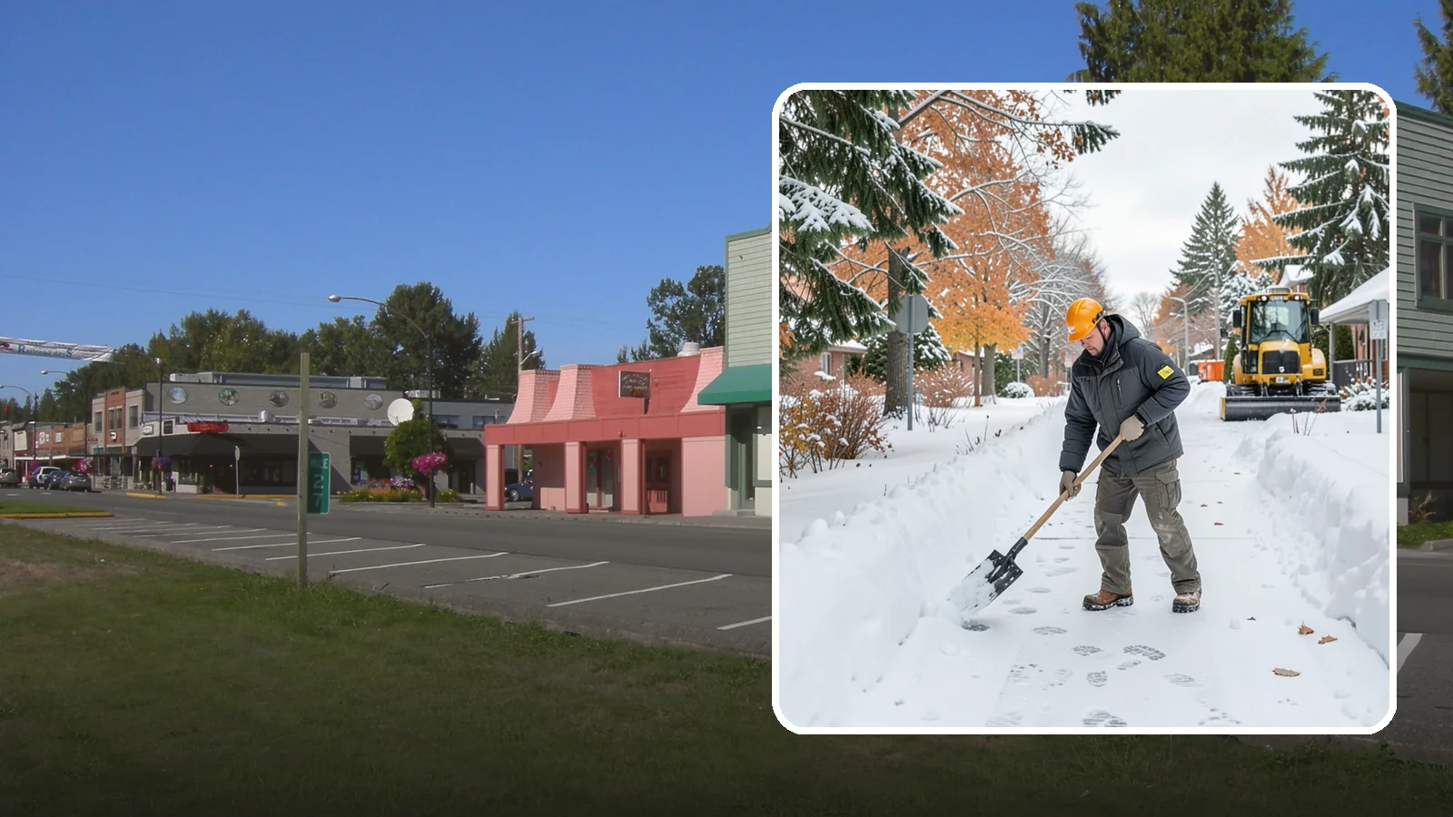 Walkway Snow Removal in Snoqualmie, King County, WA - We clear the private paths that connect your gate, garden, and doors so every route through your yard stays usable.