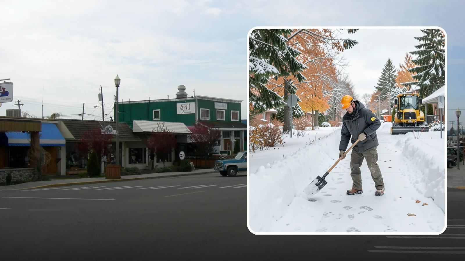 Walkway Snow Removal in Stanwood, Snohomish County, WA - We clear the private paths that connect your gate, garden, and doors so every route through your yard stays usable.