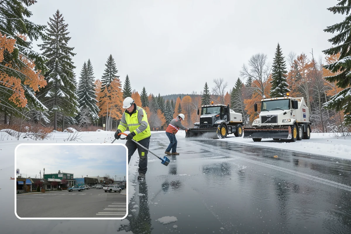 Walkway Snow Removal in Stanwood, Snohomish County, WA - Preserves delicate paver and stamped surfaces from equipment damage
