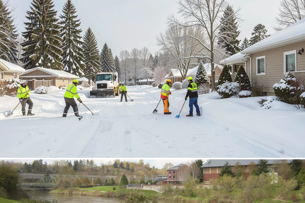 Walkway Snow Removal in Tukwila, King County, WA - Arrange coverage in autumn so your garden paths are on our list before the first foothill freeze reaches the lowlands.