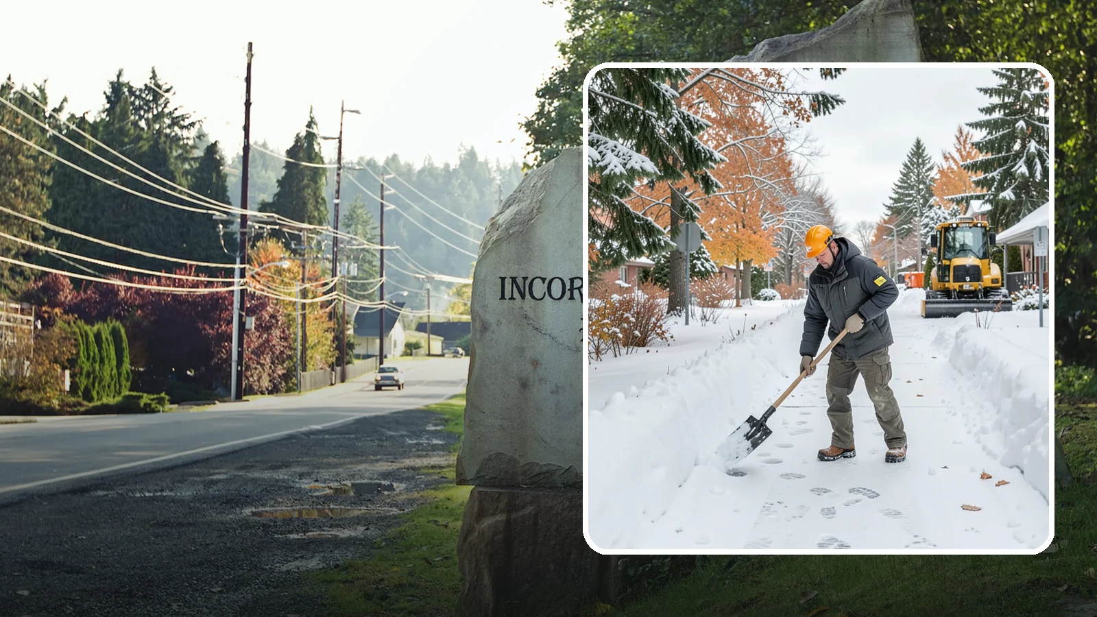 Walkway Snow Removal in Wilkeson, Pierce County, WA - We clear the private paths that connect your gate, garden, and doors so every route through your yard stays usable.