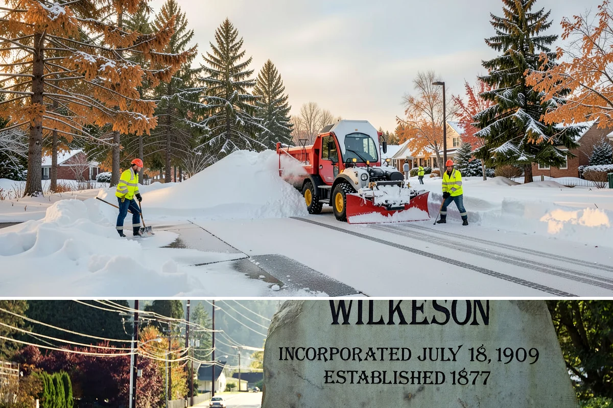 Walkway Snow Removal in Wilkeson, Pierce County, WA - Arrange coverage in autumn so your garden paths are on our list before the first foothill freeze reaches the lowlands.