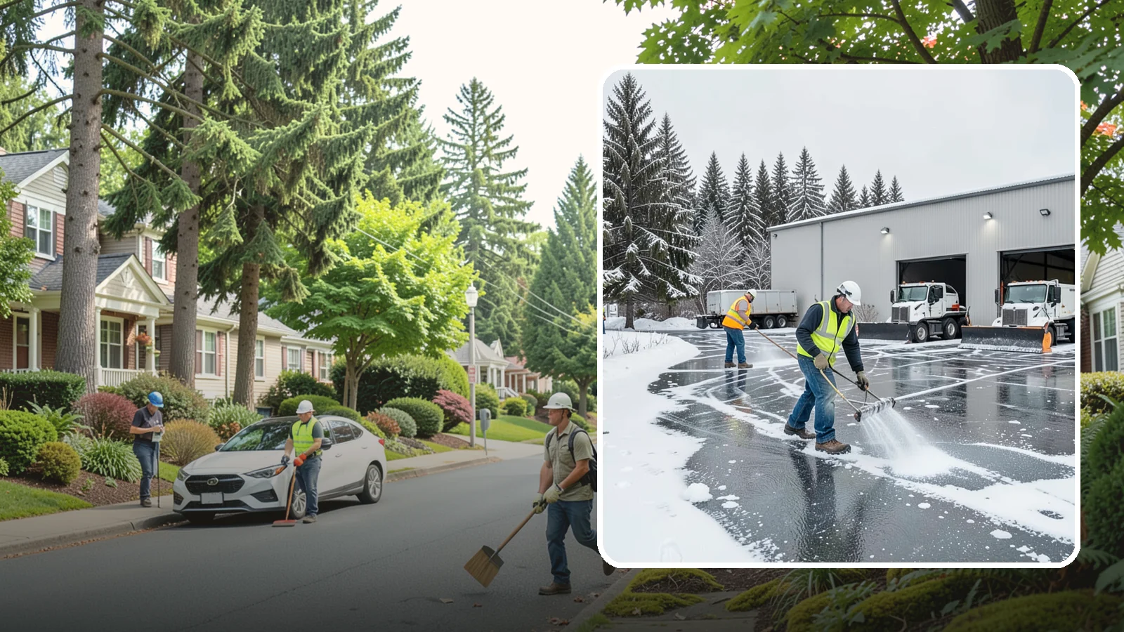 Warehouse Deicing in Beaux Arts Village, King County, WA - Deicing for warehouses and distribution centers, keeping loading docks, trailer courts, and dock stairs clear so freight keeps...