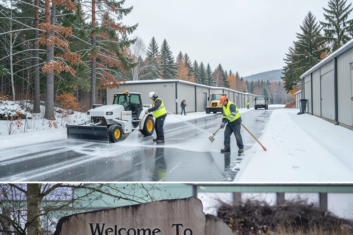 Warehouse Deicing in Buckley, Pierce County, WA - Service is active through the winter shipping season, ramping up during freezing-rain events that threaten dock access and...