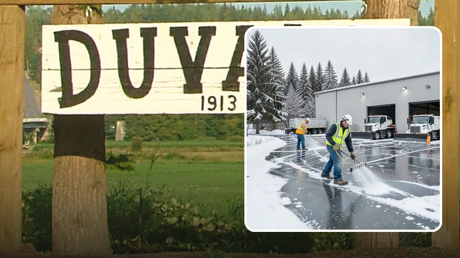 Warehouse Deicing in Duvall, King County, WA - Deicing for warehouses and distribution centers, keeping loading docks, trailer courts, and dock stairs clear so freight keeps...