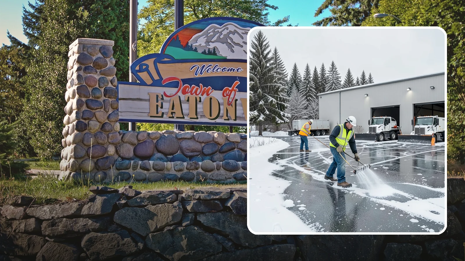 Warehouse Deicing in Eatonville, Pierce County, WA - Deicing for warehouses and distribution centers, keeping loading docks, trailer courts, and dock stairs clear so freight keeps...