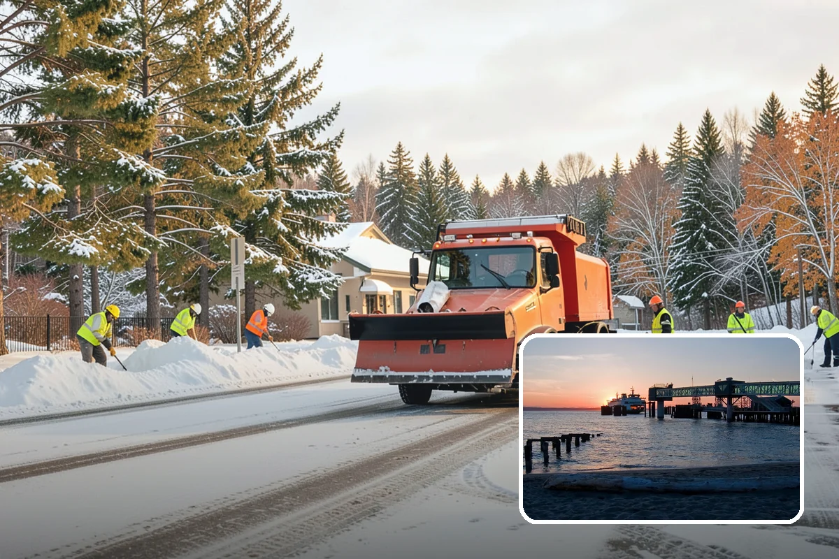 Warehouse Deicing in Edmonds, Snohomish County, WA - Keeps loading docks and trailer courts operational in a freeze