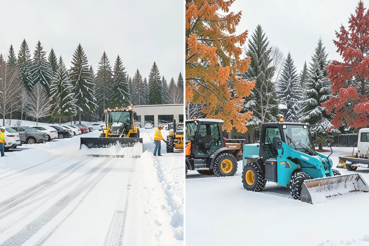 Warehouse Deicing in Edmonds, Snohomish County, WA - Map dock aprons, trailer lanes, stairs, and worker paths