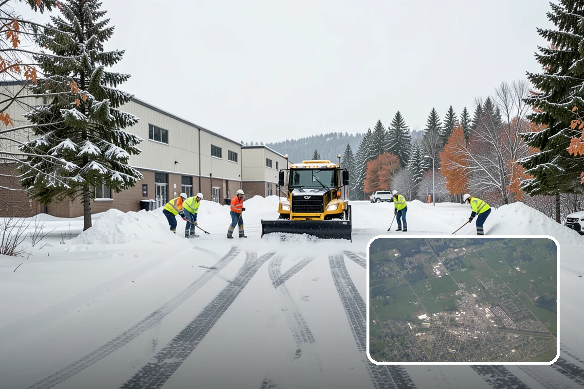 Warehouse Deicing in Enumclaw, King County, WA - Keeps loading docks and trailer courts operational in a freeze